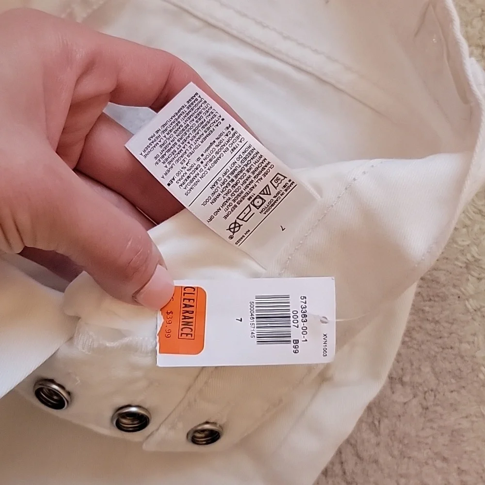 New Old navy jeans size 7